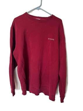 Columbia Sportswear Men's Crewneck Pullover Sweatshirt - Red